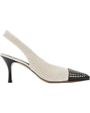 Chloé Alba High-Heeled Sandals - White