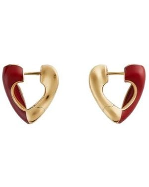 Bottega Veneta Cards Earrings - White