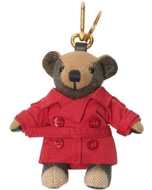 Burberry Thomas Bear Keyring - Red