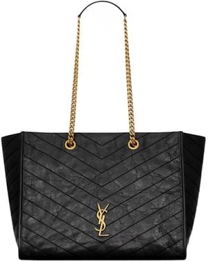 Saint Laurent Niki Medium Shoulder Bag - Black