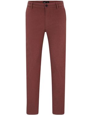 BOSS Rustred Chino Trousers