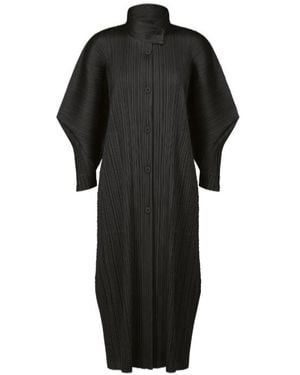 Pleats Please Issey Miyake Pleats Please Issey Miyake Skyline Coat - Black