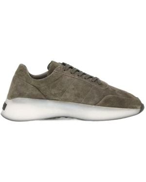 Fear Of God Panelled Lace-Up Trainers - Green
