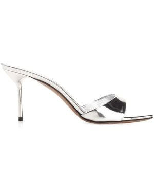 Paris Texas Lidia Slip-On Mules - Natural