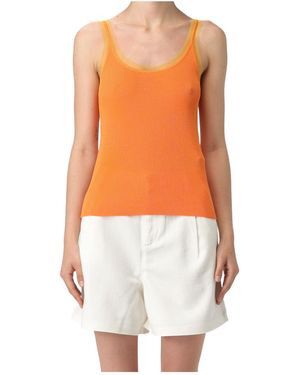 Liu Jo Knitted Tank Top - Orange