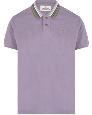 Vivienne Westwood Classic Orb Polo - Purple