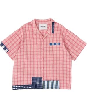 STORY mfg. Lapel Shirt - Pink