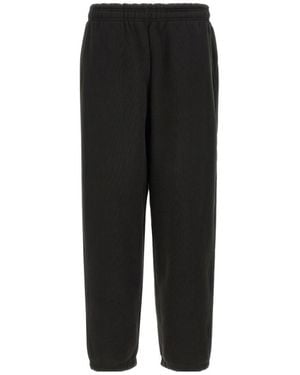 Entire studios Oversized Drawstring Sweatpants - Black