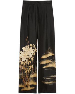 Max Mara Wide Pants - Black