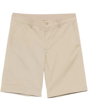 Aspesi Belt Loop Pocket Shorts - Natural