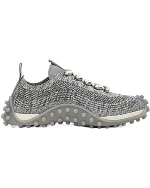 Ami Paris Knitted Sneakers - Gray