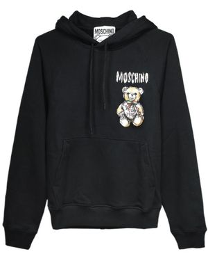 Moschino Teddy Bear Hoodie - Black