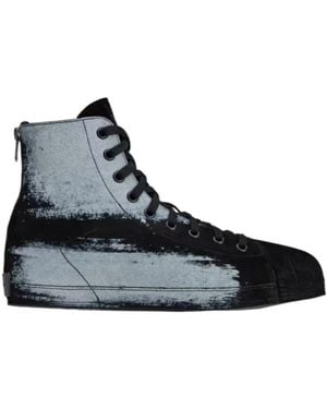 Y-3 Nizzastar Hi Trainers - Black