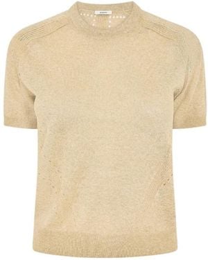 JOSEPH Crew Neck Short-Sleeved T-Shirt - White