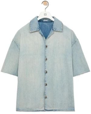 Loewe Short Sleeved Shirt - Blue