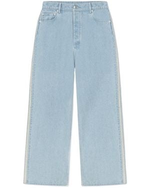 Nanushka Josine Wide-Leg Jeans - Blue