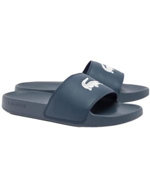 Lacoste Serve Pool Slides - Blue