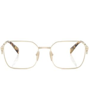 Prada Eyewear Square Frame Glasses - Natural