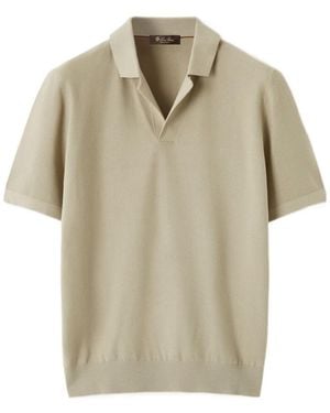 Loro Piana Walkery Polo Shirt - Natural