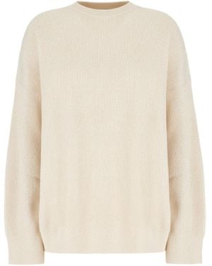 Brunello Cucinelli Long-Sleeved Sweater - Natural