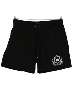 Amiri Drawstring Swimming Trunks - Black