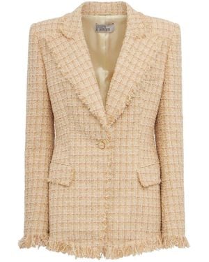 GIUSEPPE DI MORABITO Notch-Lapel Jacket - Natural