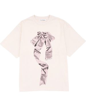 Acne Studios Short-Sleeved T-Shirt - Pink