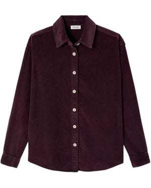 American Vintage Shirt Padow - Purple