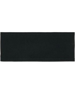 TOTEME Ribbed Hairband - Black