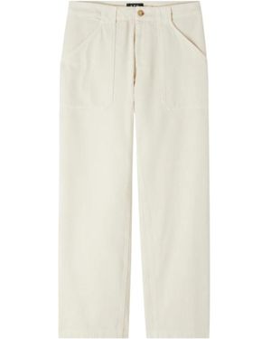 A.P.C. Straight-Leg Pants - White