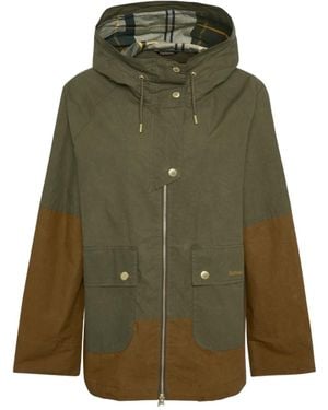 Barbour Hayley Showerproof Jacket - Green