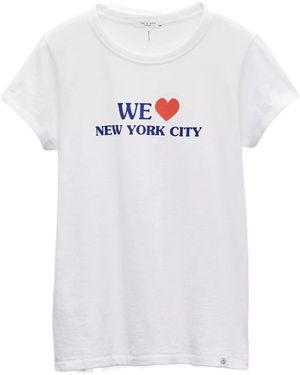 RAG & BONE 売れ筋商品|||ラグアンドボーン Tシャツ トップス レディース T-shirts Blue Ladies Classic, Knit & Slub Tees, Tanks & More | rag & bone