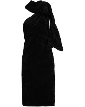 Sportmax Velvet Dress - Black