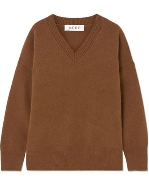 Rohe Wool Blend Sweater - Brown