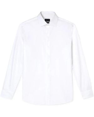 Giorgio Armani Long-Sleeved Shirt - White