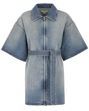 Alaïa Denim Dress - Blue