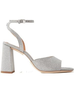 STAUD Solange High-Heeled Sandals - White