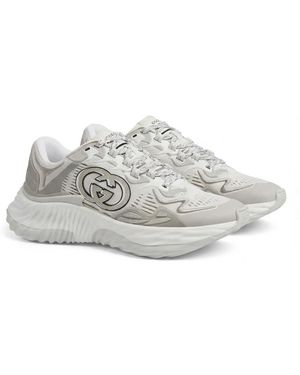 Gucci Ripple Interlocking G Trainers - White