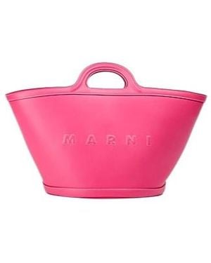 Marni Leather Handbag - Pink