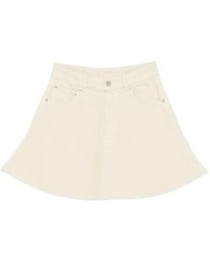 Nanushka Neah Mini Skirt - Natural