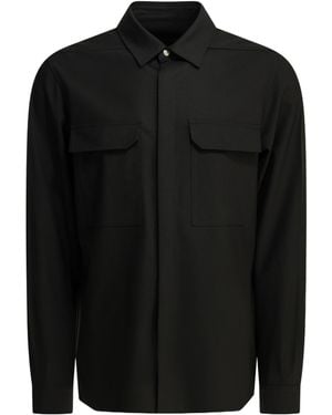 Rick Owens 'Outershirt' Casual Shirt - Black