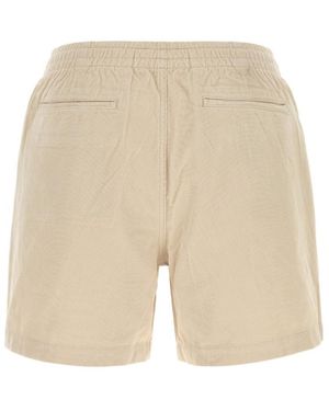 Polo Ralph Lauren Drawstring Elastic Waist Shorts - Natural