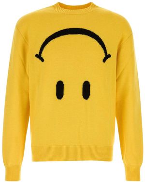 Moschino Long-Sleeved Jumper - Yellow