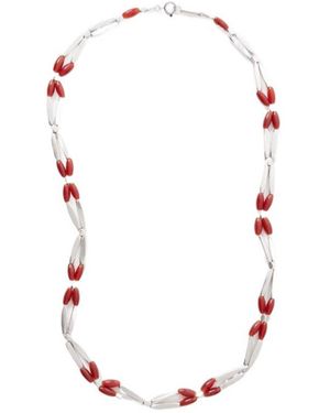 Isabel Marant Tone Beaded Necklace - White