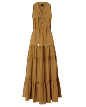 PINKO Long Dress - Natural