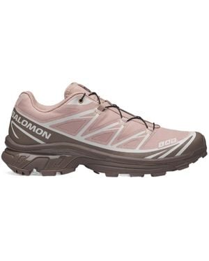 Salomon Lab Salomon Xt-6 Protective Low-Top Trainers - Grey