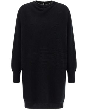 Brunello Cucinelli 'Precious Collar' Dress - Blue