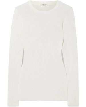 SLVRLAKE Denim Soft Fitted T-Shirt - White