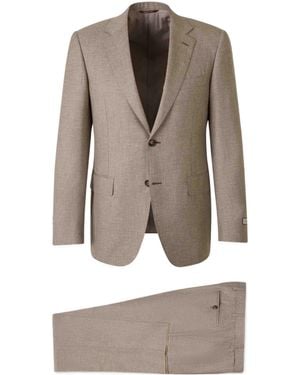 Canali Button-Up Suit - Multicolour