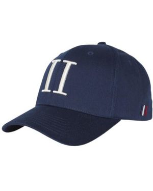 Les Deux Micro-Label Baseball Cap - Blue